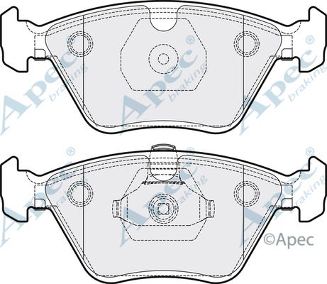 APEC BRAKING Jarrupala, levyjarru PAD1225